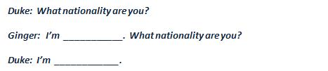 What nationality are you?