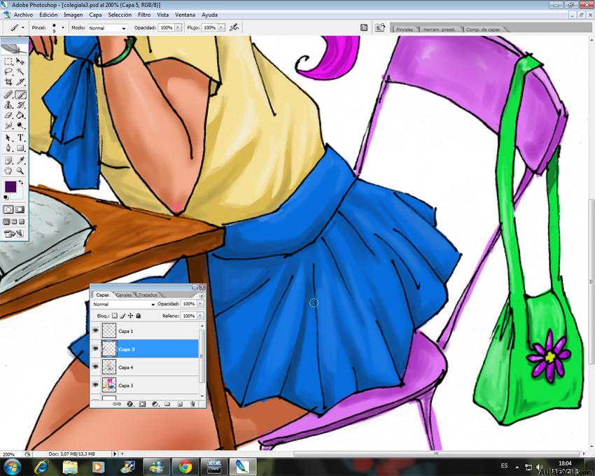 Colorear con Photoshop