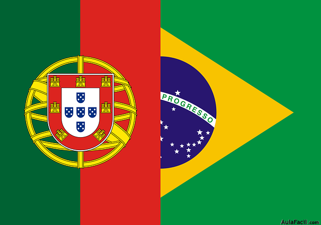 bandera portugal-brasil