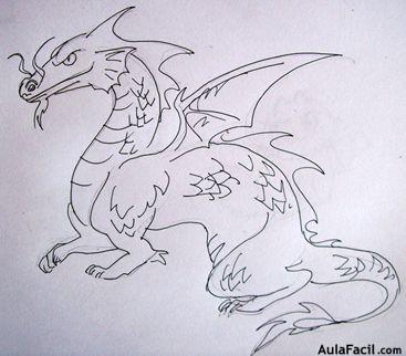 Caricatura humorística - Dragón-3