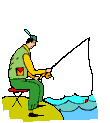 hombre pescando