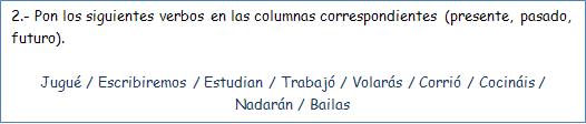 ejercicios