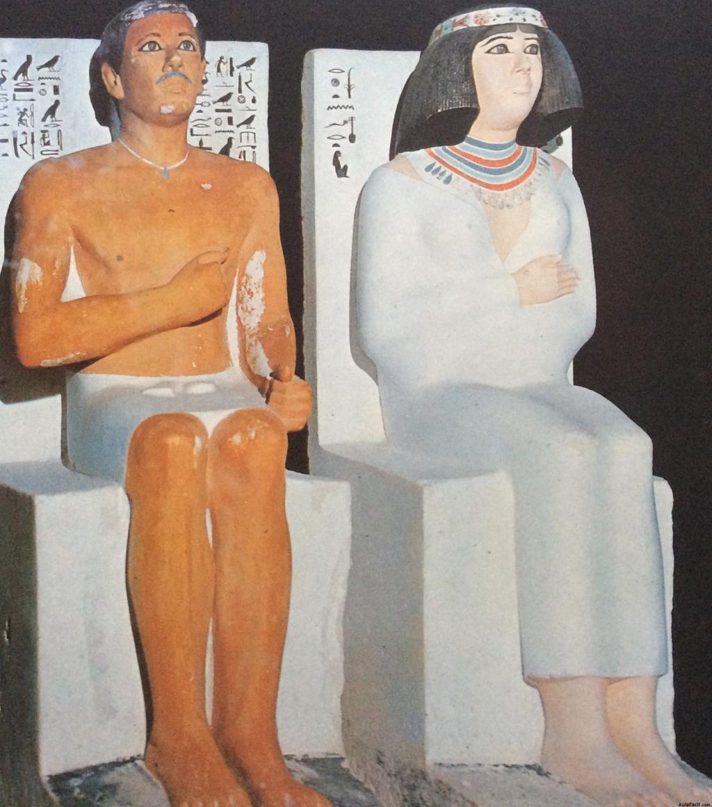 El príncipe Rahotep y su esposa Nofret