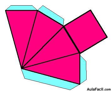 Pirámides rectas o regulares y las oblicuas