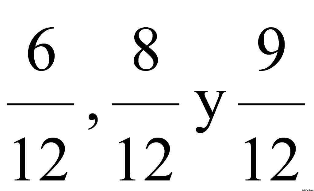 Fracciones Equivalentes