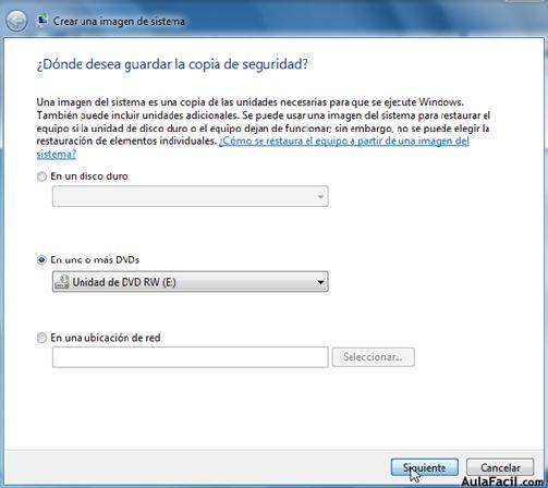 Crear Disco De Recuperacion Windows Vista