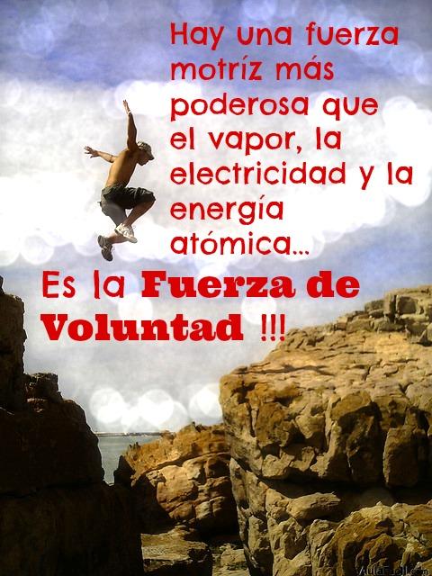 fuerza de voluntad