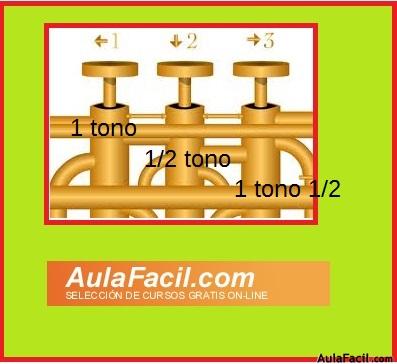 tonos o posicion de émbolos