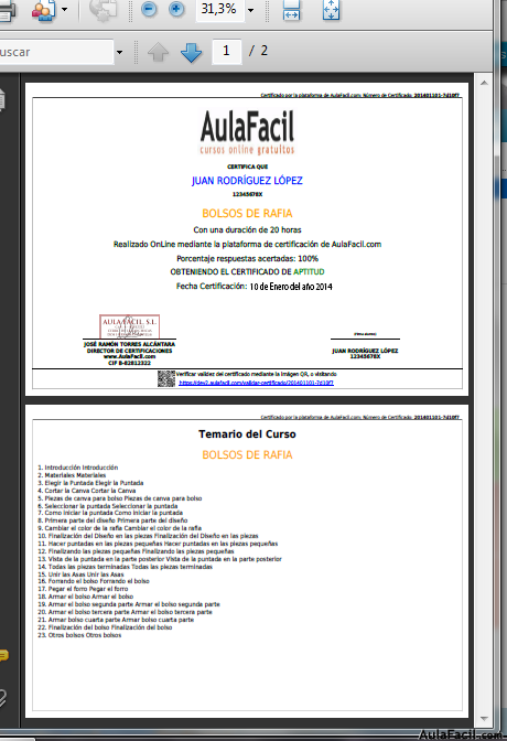 certificado PDF