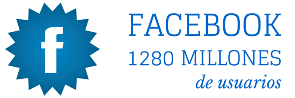 Numero de usuarios de Facebook en 2014