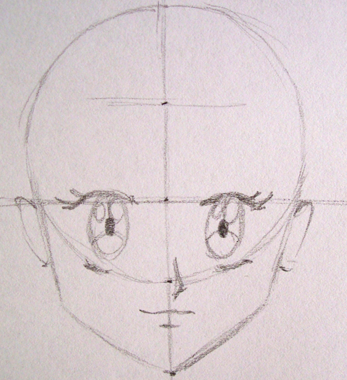 Dibujar ojos 2 Manga