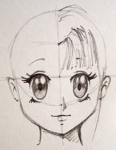 Dibujo Manga Cejas