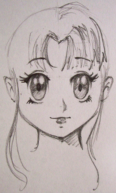 Dibujo Manga Cabello Segunda Parte