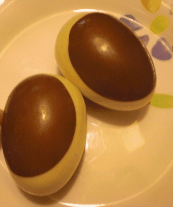 huevos de chocolate