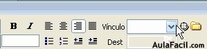 pulsaremos sobre la opción vínculo