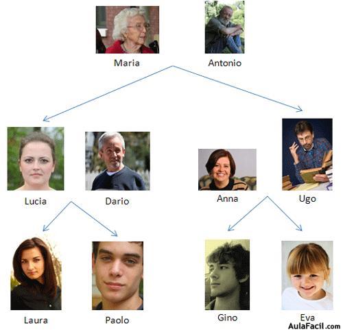 albero genealogico