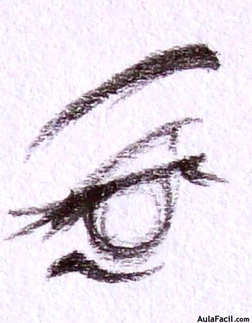ojo gran pupila manga