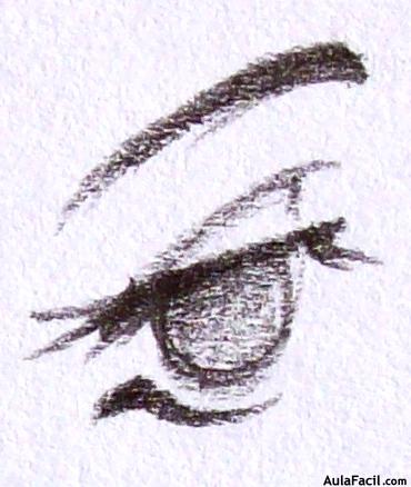 ojo gran pupila manga