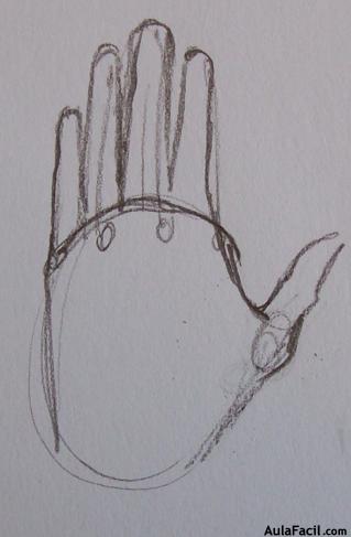 boceto de mano