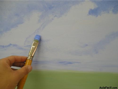 pintar nubes 