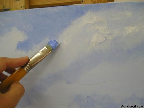 Pintamos Las Nubes Iv Pintura Al óleo Ii