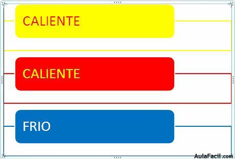 Diagrama de temperatura de los colores