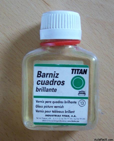 Barniz cuadros brillantes