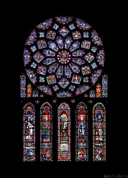 roseton catedral de chartres
