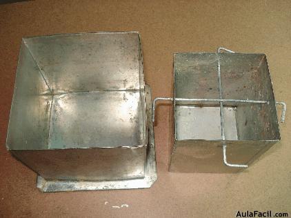 Moldes de Aluminio/ Lata.