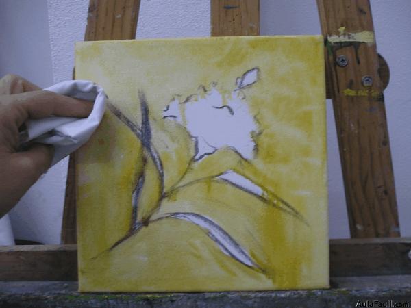 pintar clavel