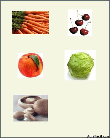 verdura y frutas