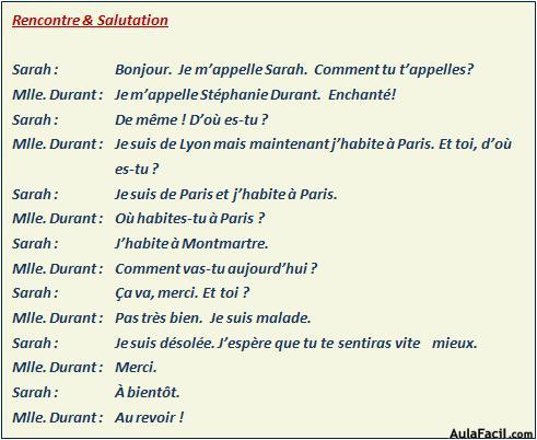 3.3. Écrire une lettre formelle  Enseñanza de francés, Aula de