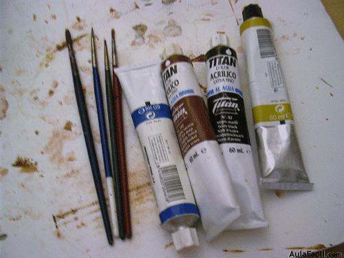 Pinturas solubles al agua