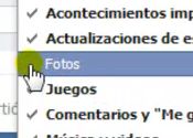 publicaciones que están en tu biografía de Facebook - Clasificar