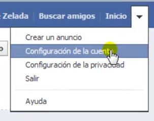 Cómo desactivar la cuenta de Facebook