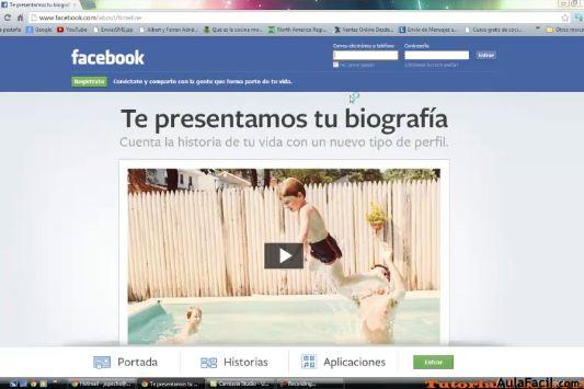 Cómo activar la biografía o timeline en Facebook