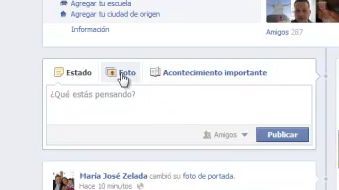Cómo cargar fotos en facebook