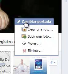 Cómo cambiar la foto de portada