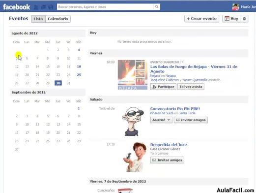 Cómo crear un evento en Facebook