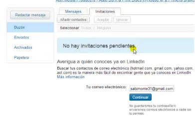 Buzón linkedin