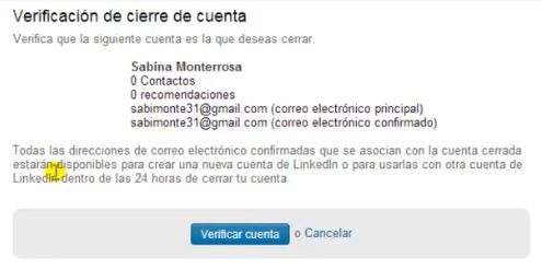 cómo desactivar mi cuenta en linkedin