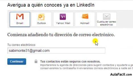 Contactos de LinkedIn