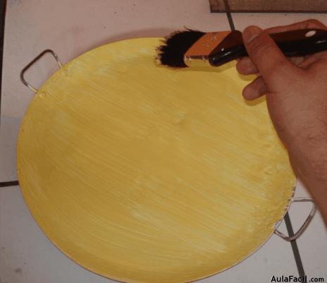 pintura color amarillo