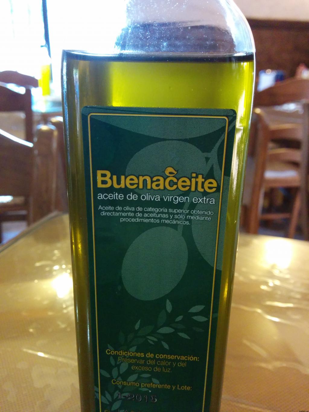 Marketing marca de aceite