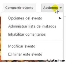 Eventos Google+ / Añadir Foto