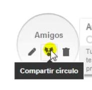 Aumentar o reducir el tamaño de los círculos