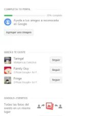  Google+ / Agregar vídeos