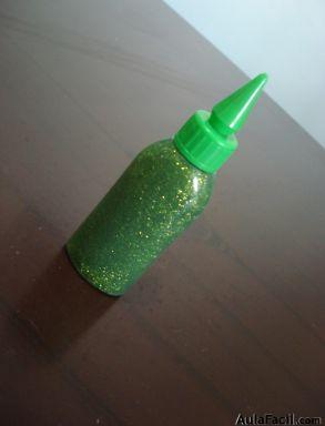 Plasticola verde brillante