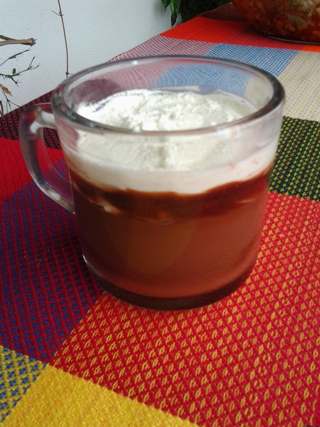 copas de capuchino