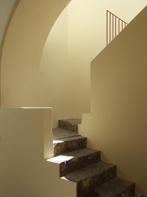 escalera rustica